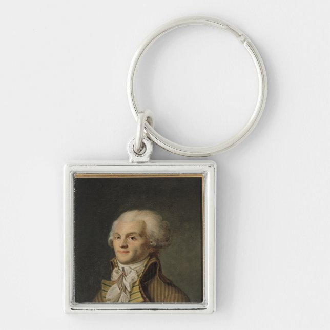 Portrait of Maximilien de Robespierre Keychain (Front)