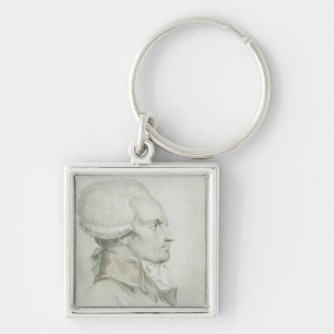 Portrait of Maximilien de Robespierre Keychain