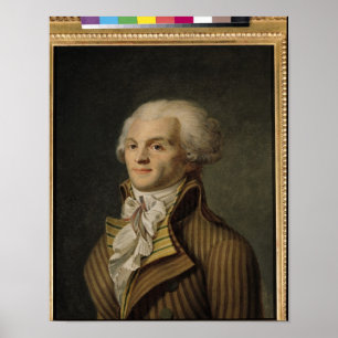 Portrait of Maximilien de Robespierre Poster