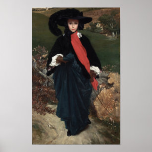 Portrait of May Sartoris Poster