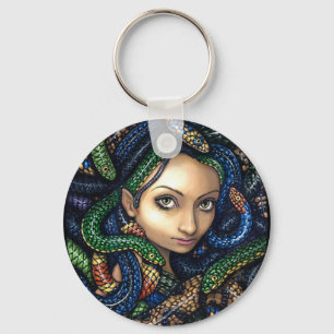 "Portrait of Medusa" Keychain