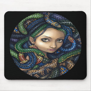 "Portrait of Medusa" Mousepad