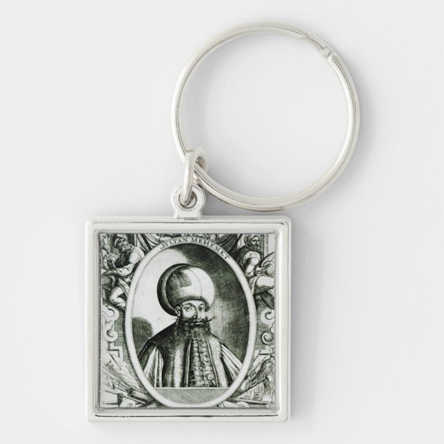 Portrait of Mehmet III Keychain (Front)