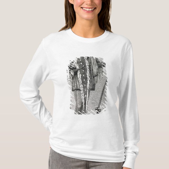 Portrait of Meriwether Lewis  engraved T-Shirt (Front)