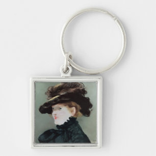 Portrait of Mery Laurent 1882 Keychain