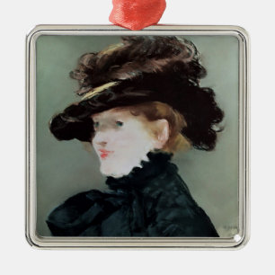 Portrait of Mery Laurent  1882 Metal Ornament