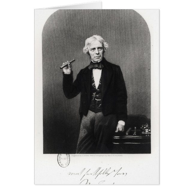 Portrait of Michael Faraday (Front)