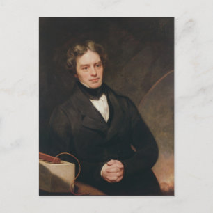 Portrait of Michael Faraday  1841-42 Postcard