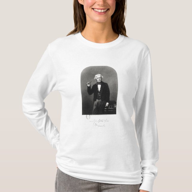 Portrait of Michael Faraday T-Shirt (Front)