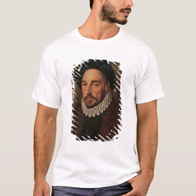 Portrait of Michel Eyquem de Montaigne T-Shirt (Front)