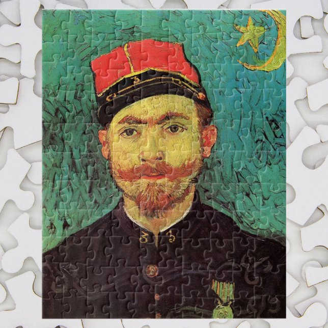 Portrait of Milliet, The Lover by Vincent van Gogh Jigsaw Puzzle (Creator Uploaded)