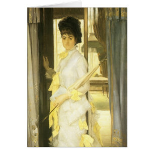 Portrait of Miss Lloyd by Tissot, Vintage Portrait