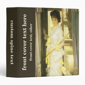 Portrait of Miss Lloyd by Tissot, Vintage Portrait Binder