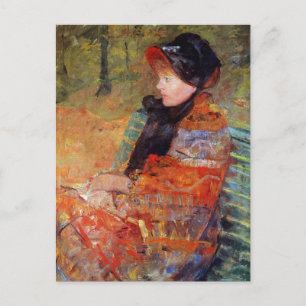 Portrait of Mlle C. Lydia Cassatt by Mary Cassatt Postcard