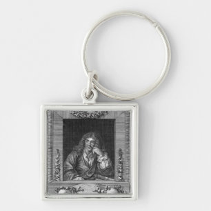 Portrait of Moliere Keychain