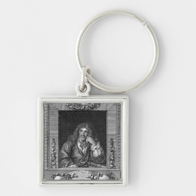 Portrait of Moliere Keychain (Front)