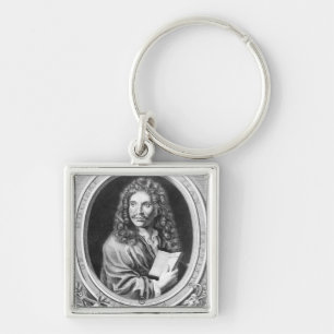 Portrait of Moliere Keychain