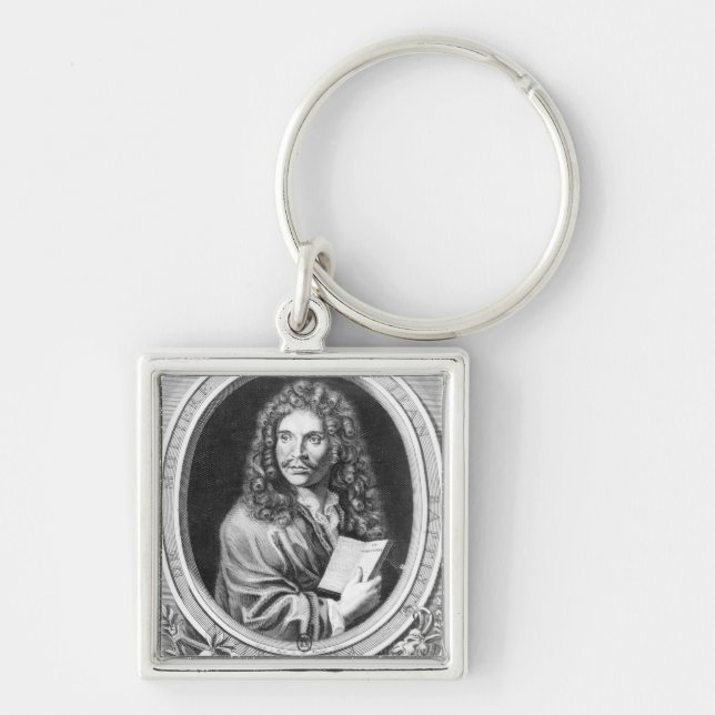 Portrait of Moliere Keychain (Front)