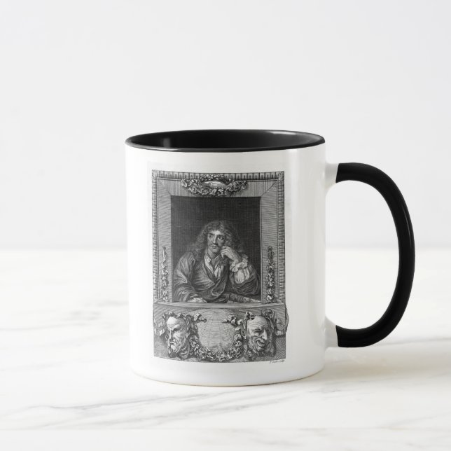Portrait of Moliere Mug (Right)