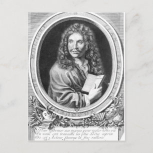Portrait of Moliere Postcard