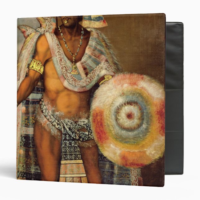 Portrait of Montezuma II Binder (Front/Inside)