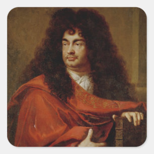 Portrait of Montfleury Square Sticker