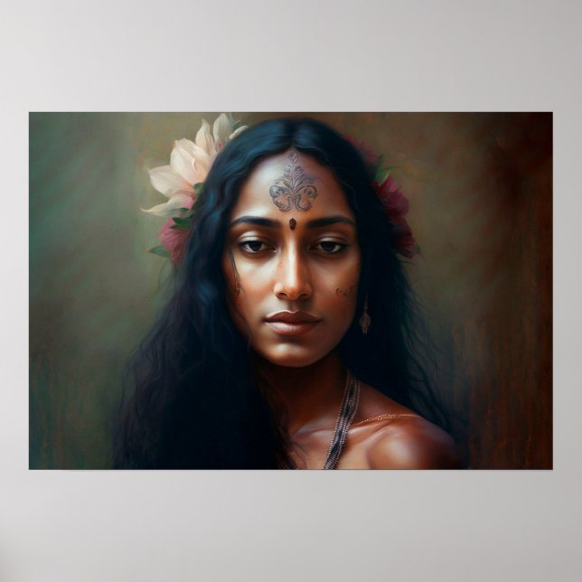 Portrait of Mridula Poster (Front)
