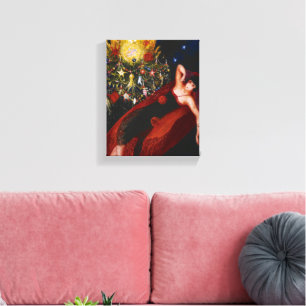 Portrait of My Sister, Ettie Stettheimer Canvas Print