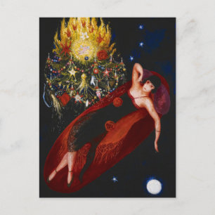 Portrait of My Sister, Ettie Stettheimer  Holiday Postcard