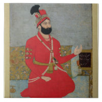 Portrait of Nadir Shah Afshar of Persia (1688-1747