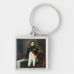 Portrait of Napoleon Bonaparte 1809 Keychain