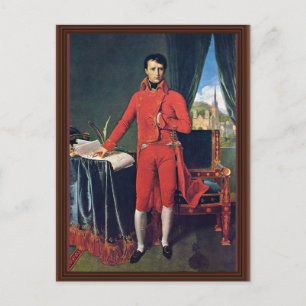 Portrait Of Napoleon Bonaparte As First Consul, B Postcard