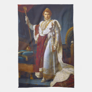Portrait of Napoleon Bonaparte, Francois Gérard Kitchen Towel