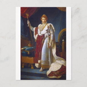 Portrait of Napoleon Bonaparte, Francois Gérard Postcard