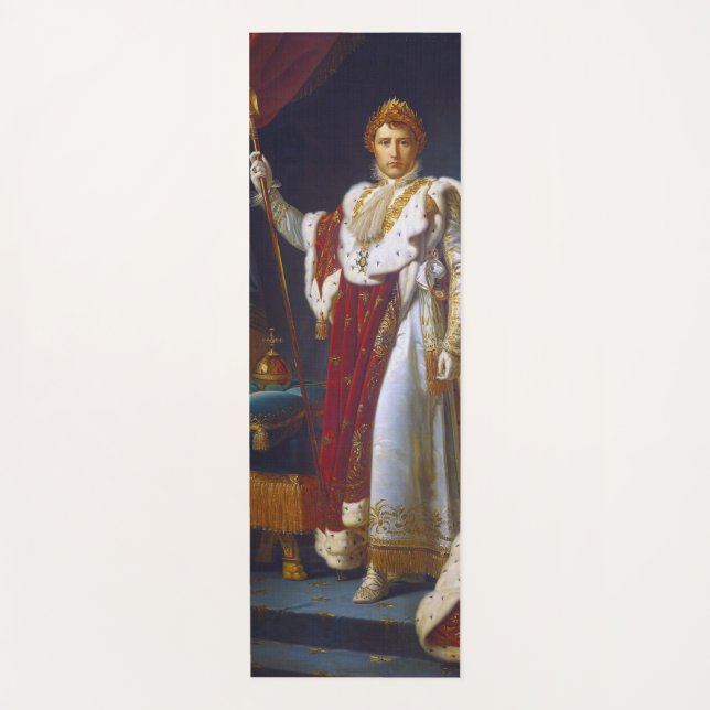 Portrait of Napoleon Bonaparte, Francois Gérard Yoga Mat (Front)