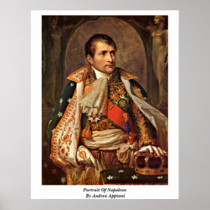 Portrait Of Napoleon By Andrea Appiani Poster