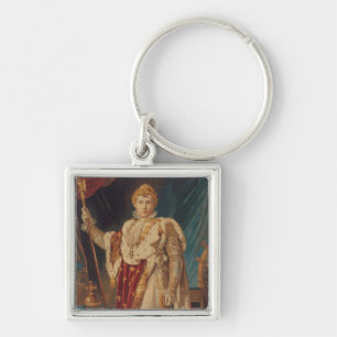 Portrait of Napoleon I 1808-11 Keychain