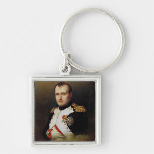 Portrait of Napoleon I  1812 Keychain