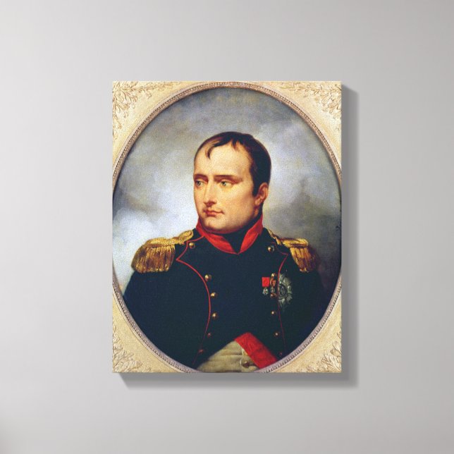 Portrait of Napoleon I , 1815 Canvas Print (Front)