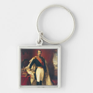 Portrait of Napoleon III Emperor of France Keychain