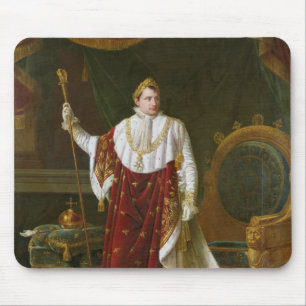 Portrait of Napoleon  in his Coronation Robes Mouse Pad