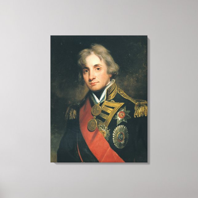 Portrait of Nelson Canvas Print (Front)