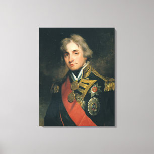 Portrait of Nelson Canvas Print