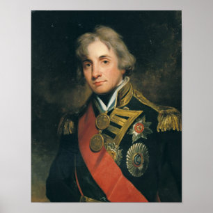 Portrait of Nelson Poster