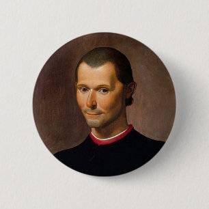 Portrait of Niccolò Machiavelli 2 Inch Round Button