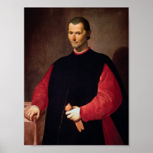 Portrait of Niccolò Machiavelli Poster