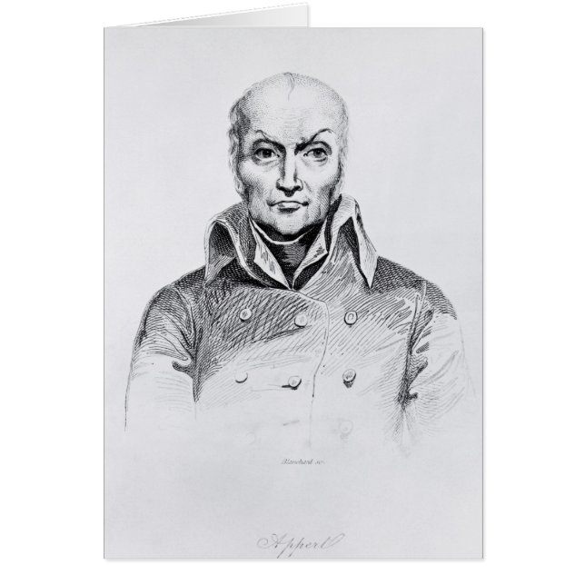 Portrait of Nicolas Appert (Front)