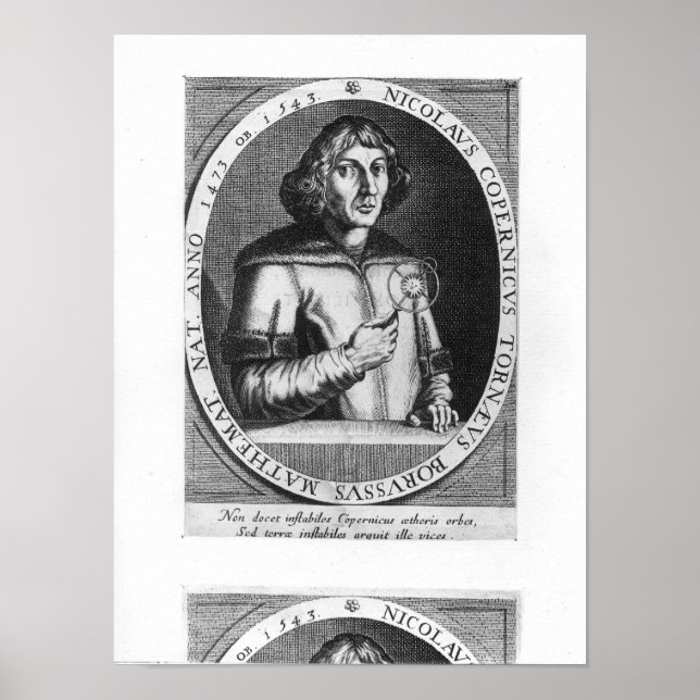 Portrait of Nicolas Copernicus Poster (Front)