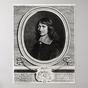 Portrait of Nicolas Fouquet  1662 Poster