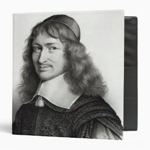 Portrait of Nicolas Fouquet engraved by Maurin Binder